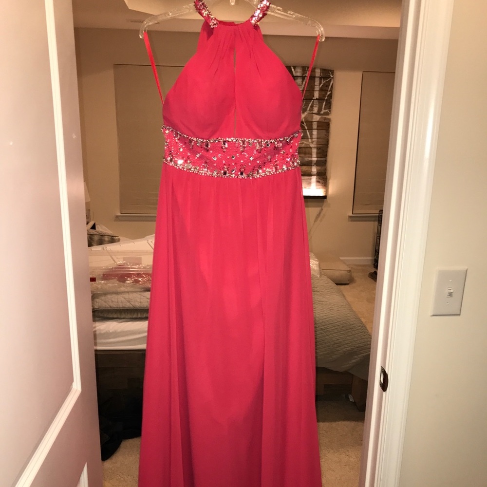 Formal Pink Coral Gown